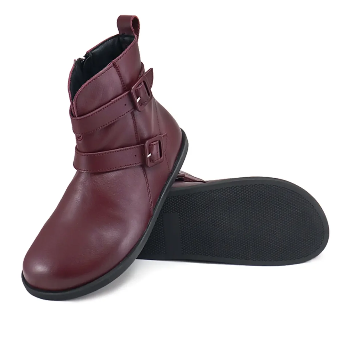 Ray Musgo Botines Barefoot Rai Burdeos - Imagen 5
