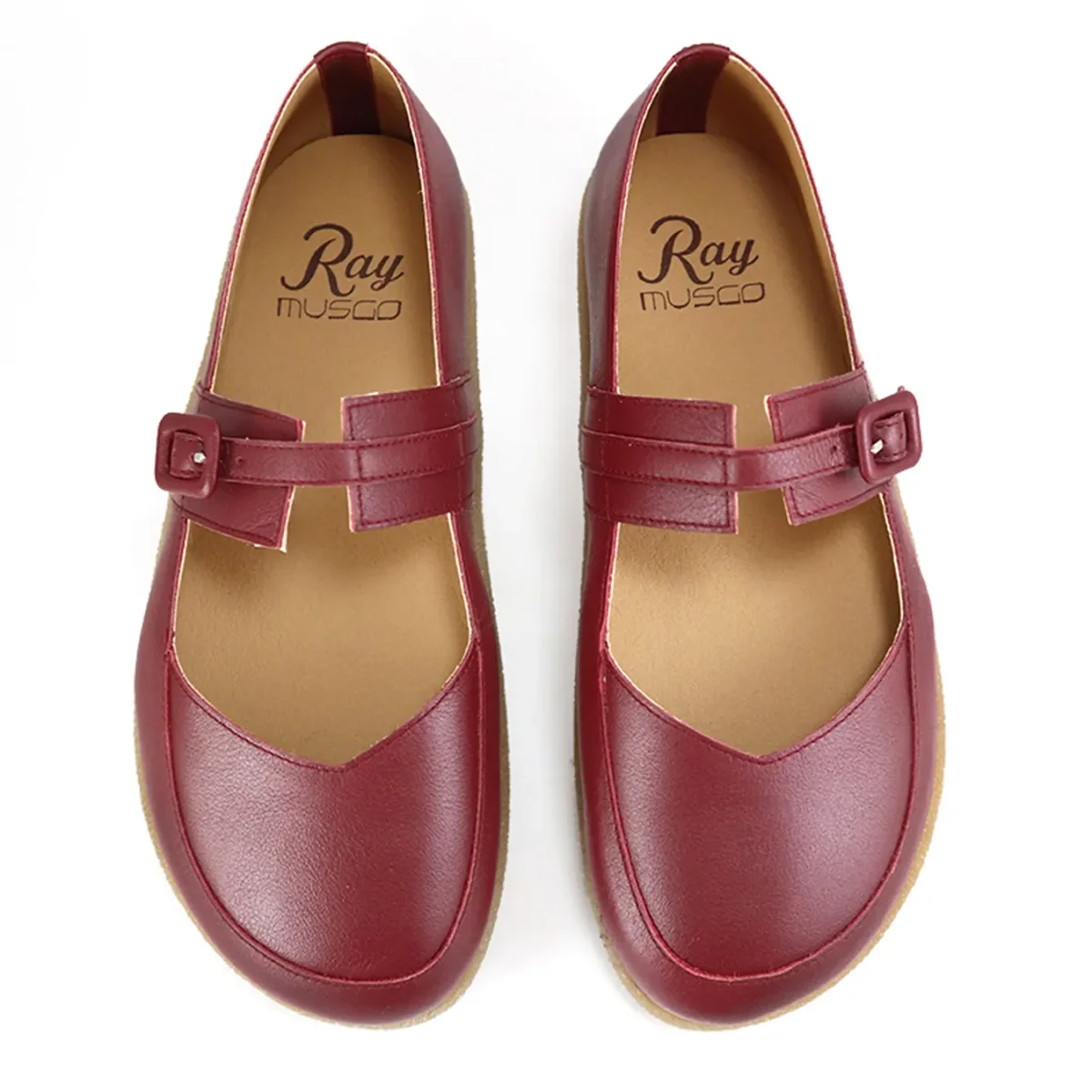 Ray Musgo Merceditas Barefoot Baxa Burdeos - Imagen 4