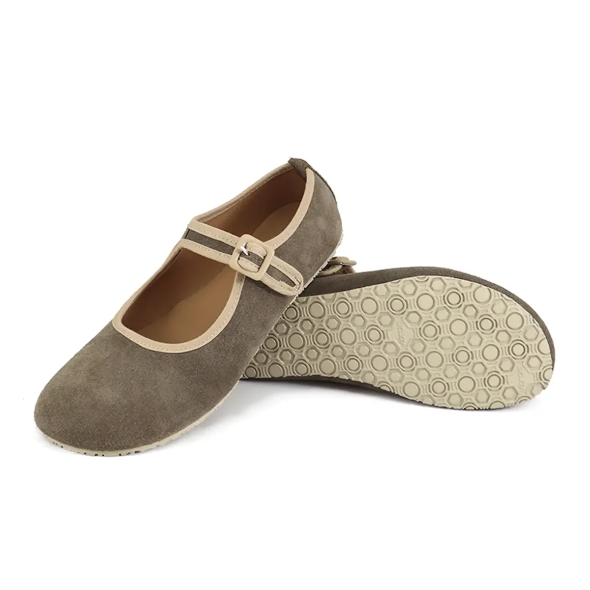 Ray Musgo Merceditas Barefoot Burina Taupe - Imagen 4