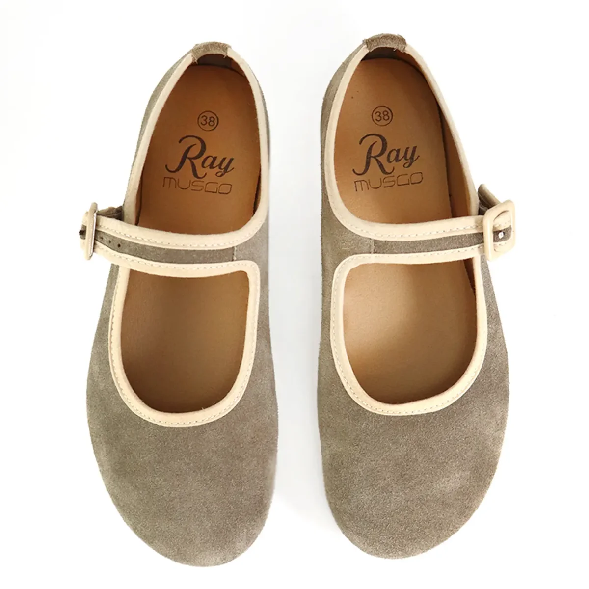 Ray Musgo Merceditas Barefoot Burina Taupe - Imagen 5
