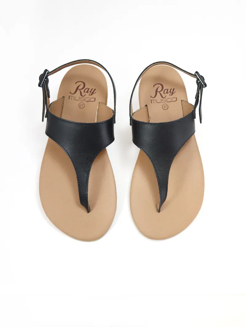 Ray Musgo Sandalias Bardo Negro - Imagen 4