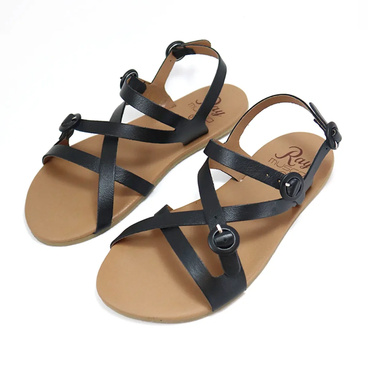 Ray Musgo Sandalias Vico Negro - Imagen 3