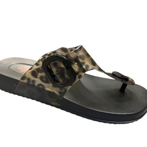 Sandalia mujer modelo S-10362 de Igor esclava leopardo