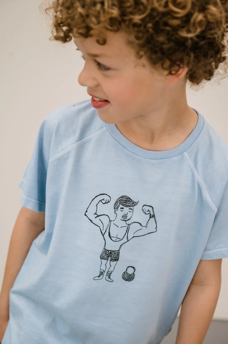 Camiseta raglán Forzudo- SPROET & SPROUT - Imagen 4