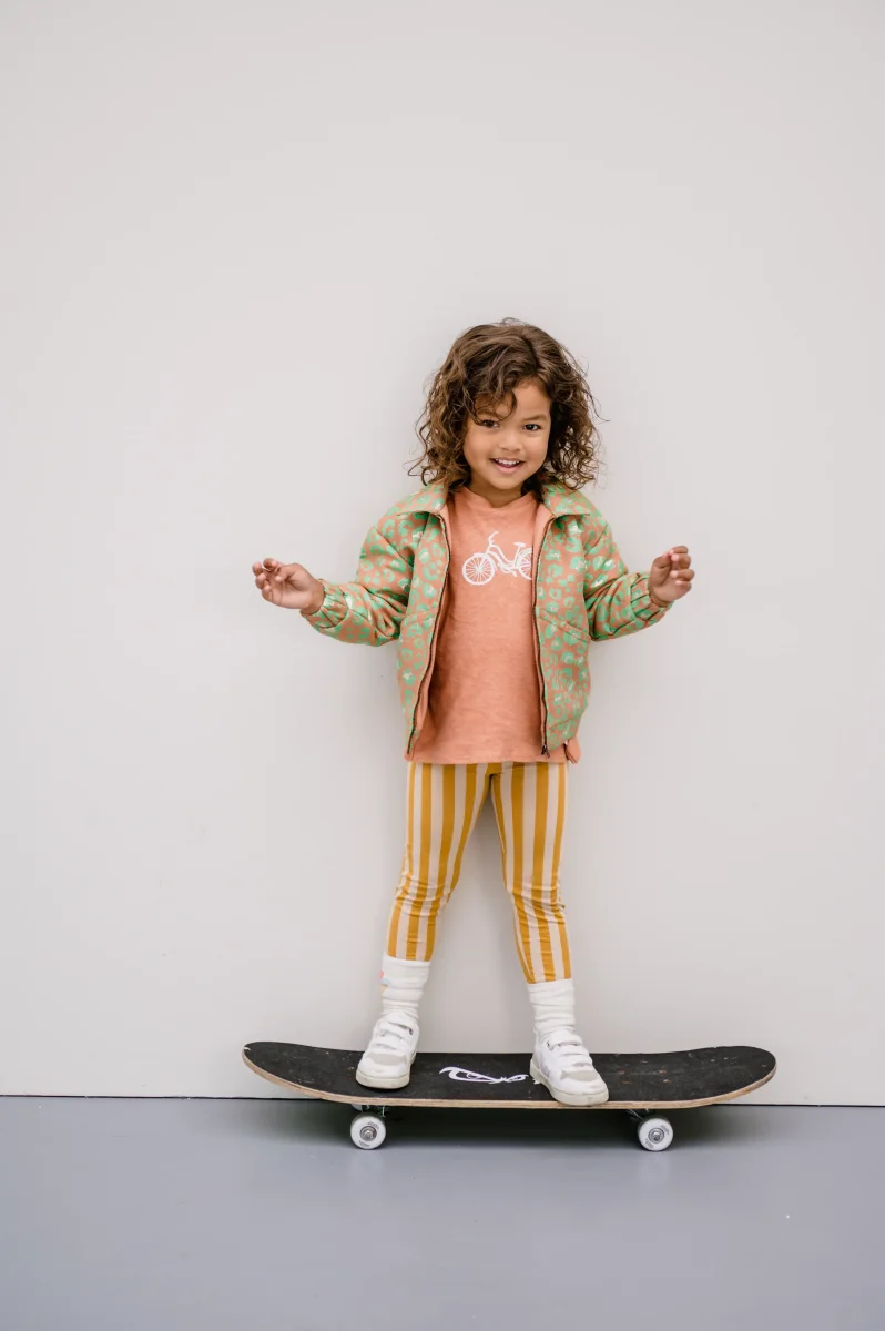 Legging rayas mostaza- SPROET & SPROUT - Imagen 6