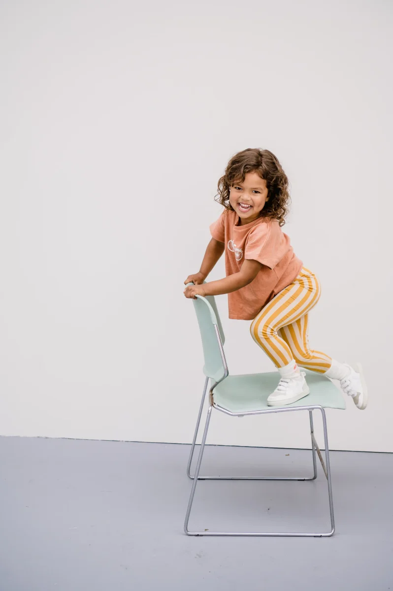 Legging rayas mostaza- SPROET & SPROUT - Imagen 5