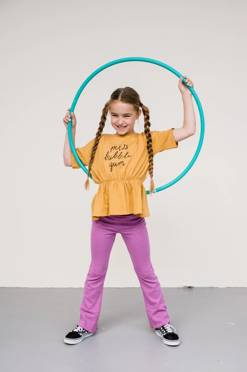 Camiseta peplum Miss bubble gum- SPROET & SPROUT - Imagen 3