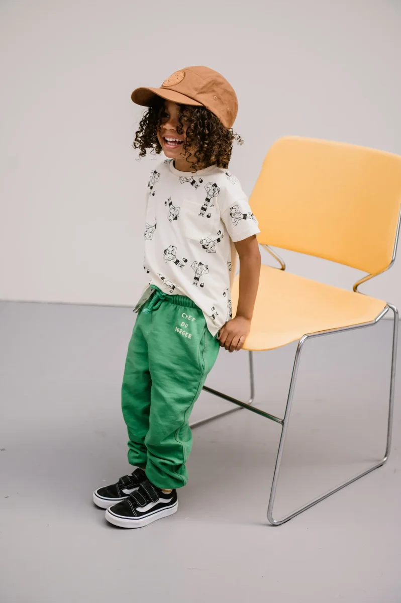 Camiseta con bolsillo estampado Hombre Forzudo- SPROET & SPROUT - Imagen 4