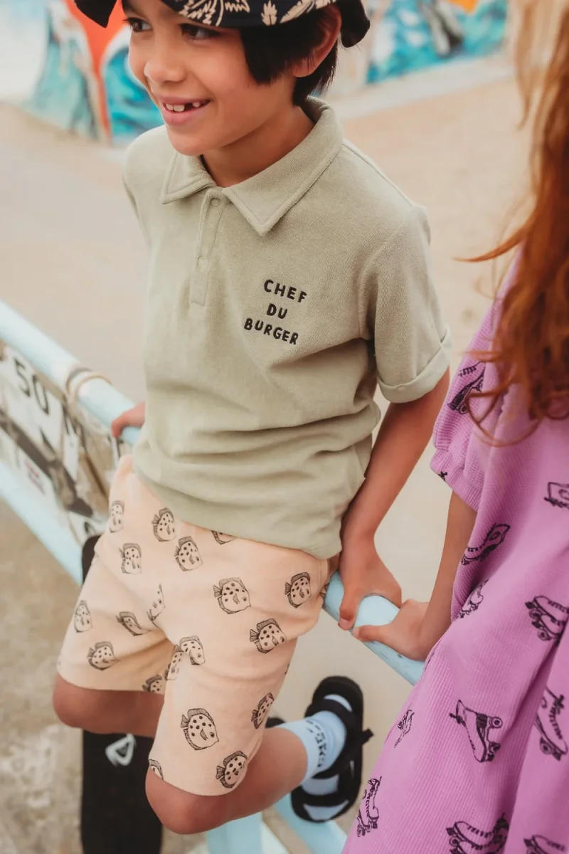 Pantalón corto estampado peces- SPROET & SPROUT - Imagen 4
