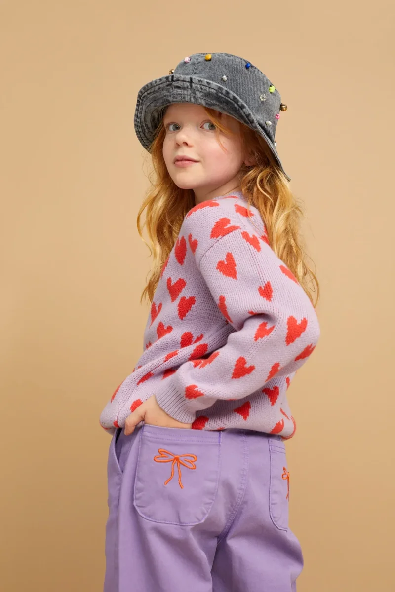 Pantalón denim chino Lavanda- SPROET & SPROUT - Imagen 4