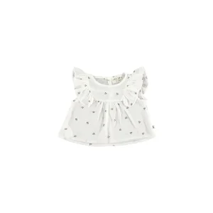 Blusa estampada con volantes - Petit Indi