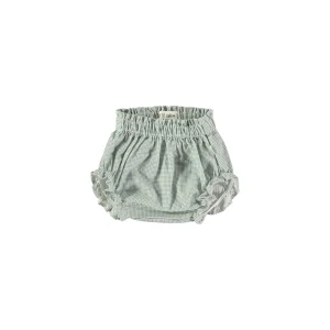Culotte cuadro vichy turquesa - PETIT INDI