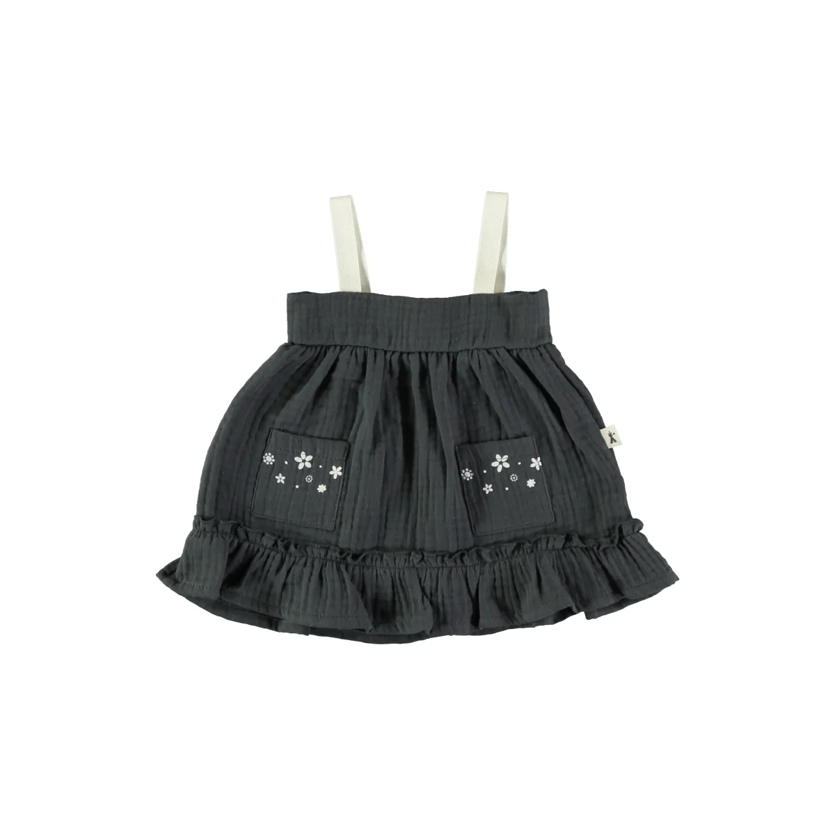 Vestido de tirantes a contraste- PETIT INDI - Imagen 2
