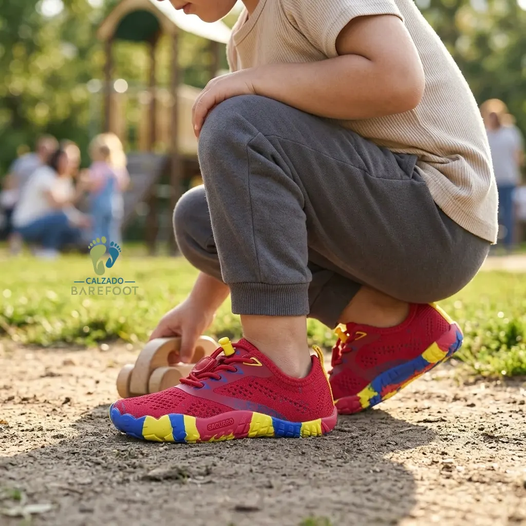 Saguaro Zapatillas Niños Smart I Rojo - Imagen 3