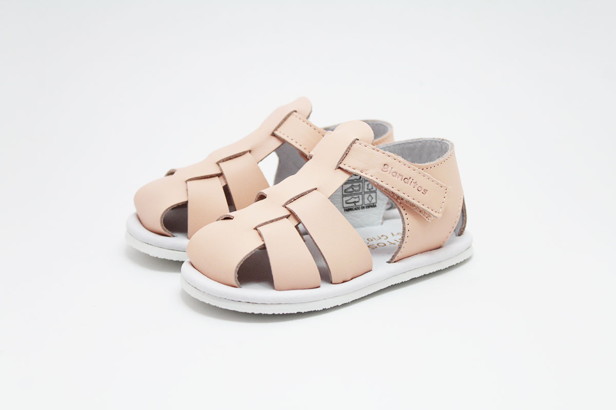 Sandalias niña rosa nude Blanditos by Crios BOGA