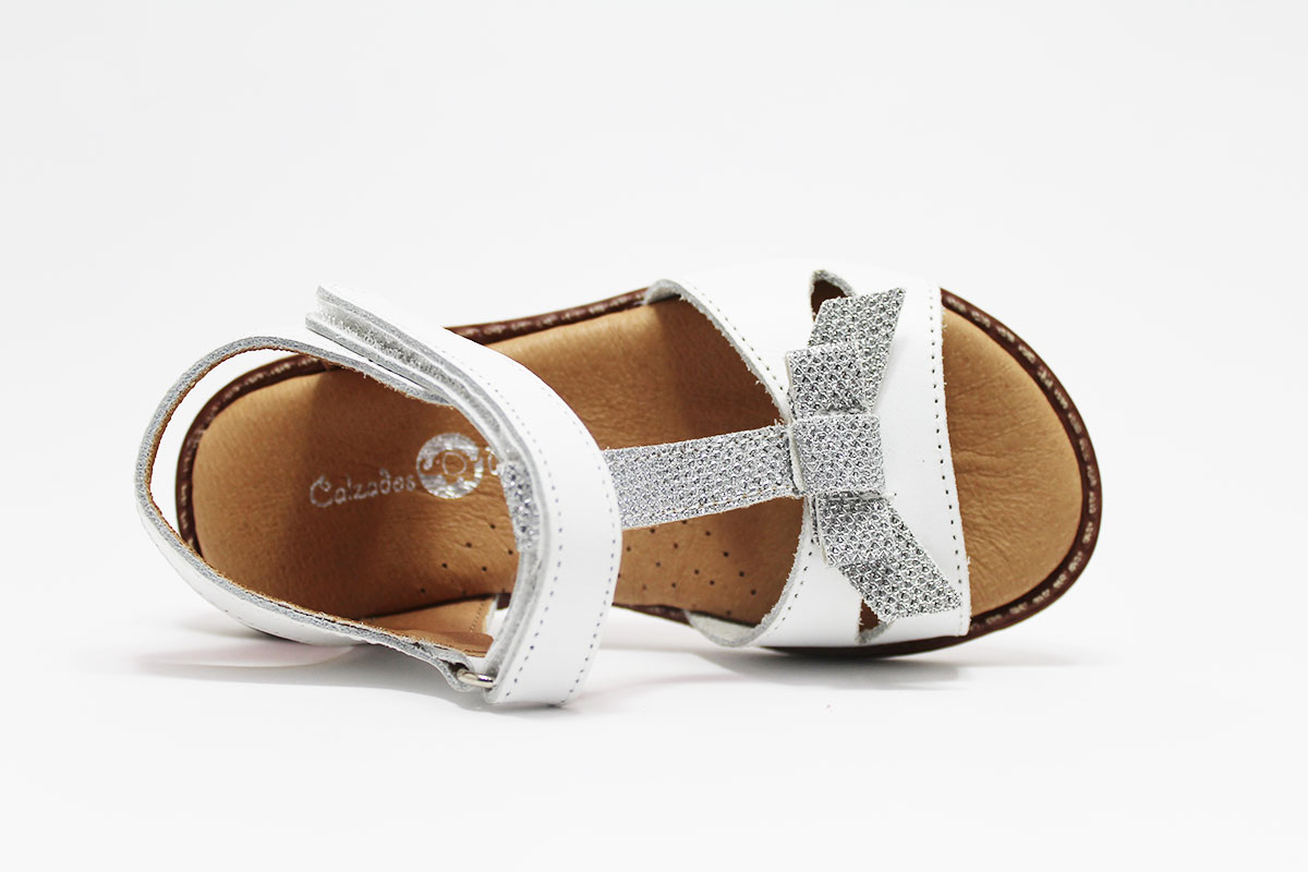 Sandalias en forma de T glitter niña - Imagen 5