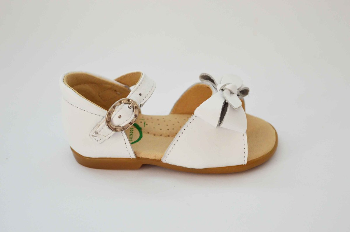 Sandalias blanca niña - Imagen 4