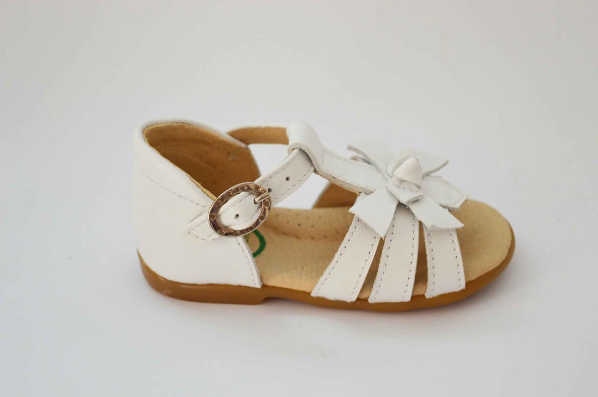 Sandalias blanca niña - Imagen 8