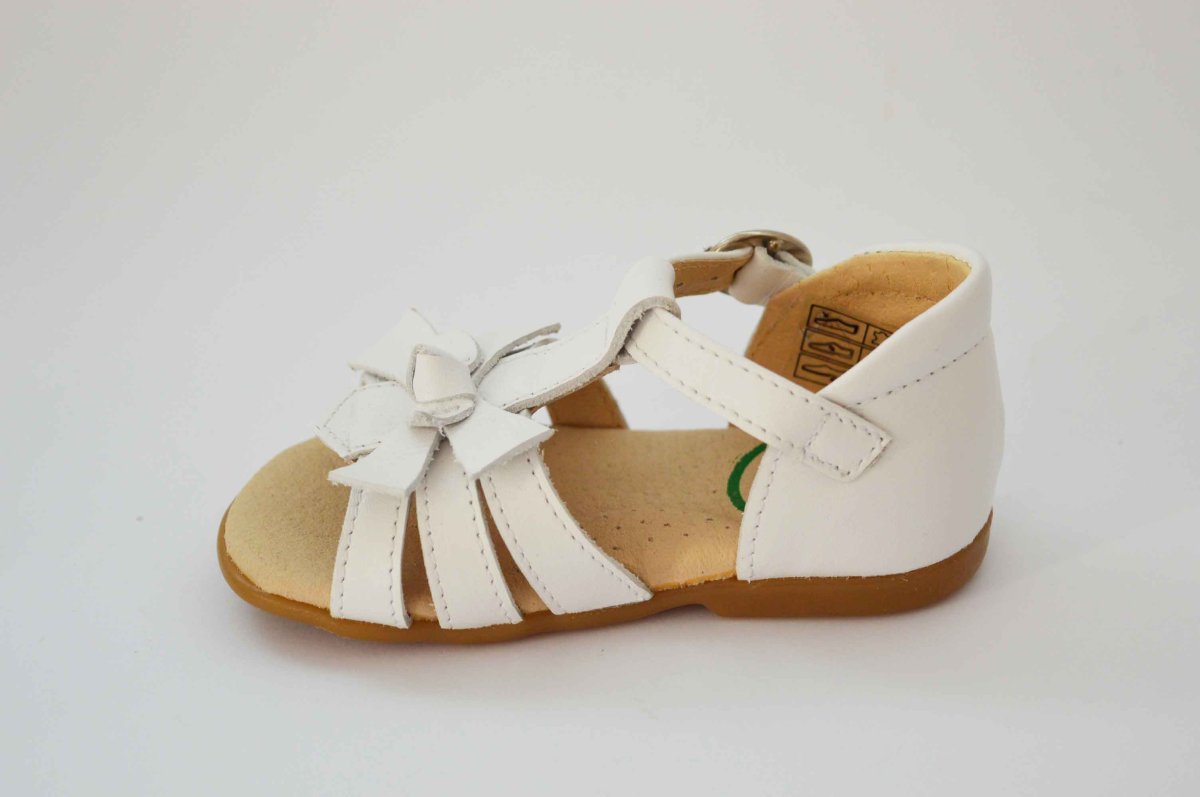 Sandalias blanca niña - Imagen 9