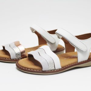 Sandalias tiras onduladas niña