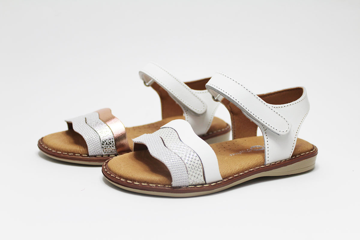 Sandalias tiras onduladas niña - Imagen 2
