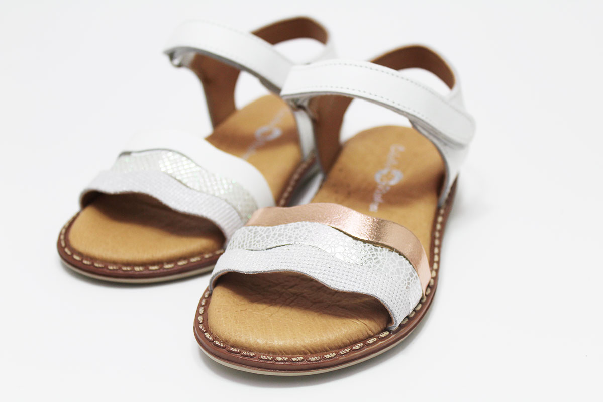 Sandalias tiras onduladas niña - Imagen 3