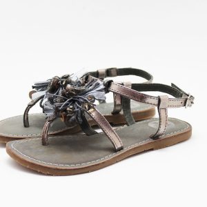 Sandalia de dedo niña gris Gioseppo