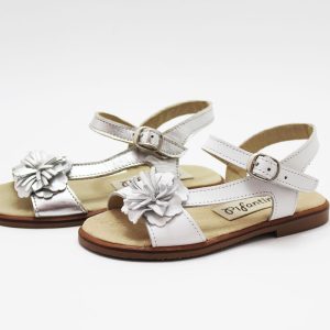 Sandalias flor lateral