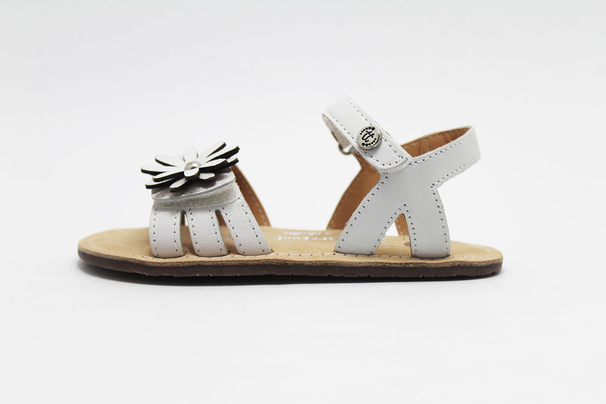 Sandalia flor niña Barefoot by Chetto - Imagen 5