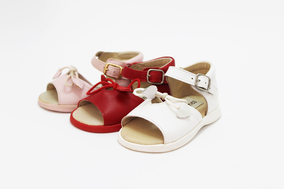 Sandalias lazo hebilla niña - Imagen 3