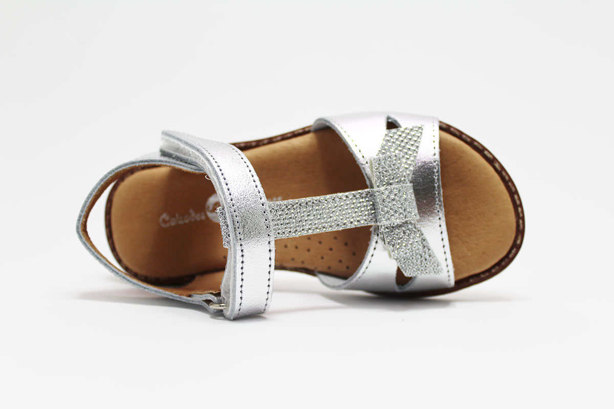 Sandalias en forma de T glitter niña - Imagen 9