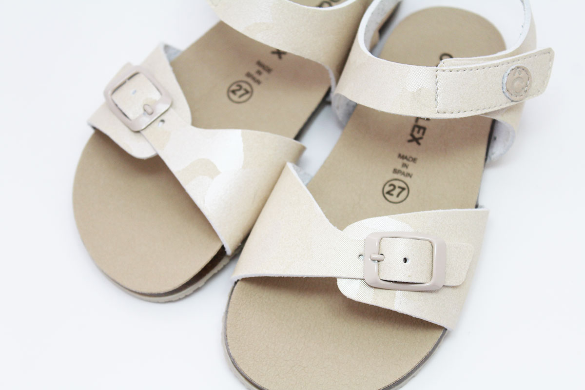 Sandalias respetuosas tipo bio Coqueflex estilo militar - Imagen 4