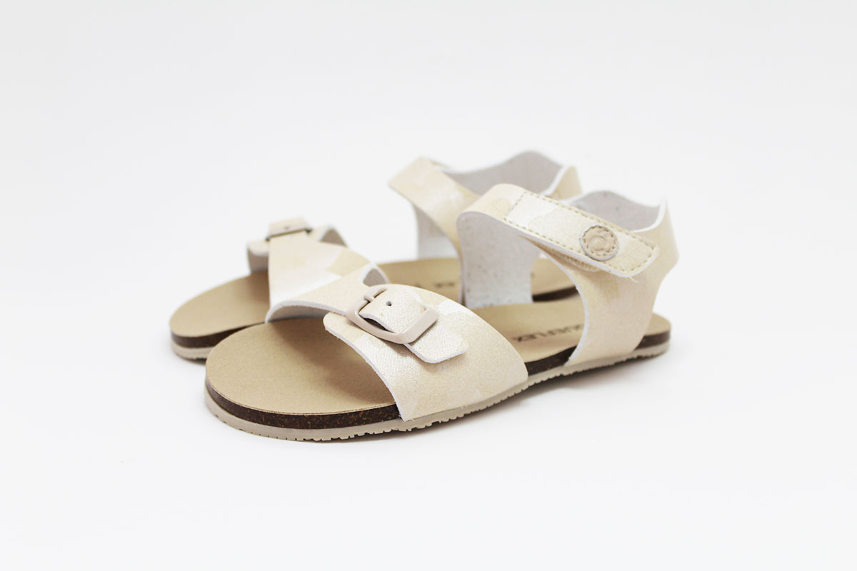 Sandalias respetuosas tipo bio Coqueflex estilo militar - Imagen 6