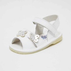 Sandalia blanca bebé niña