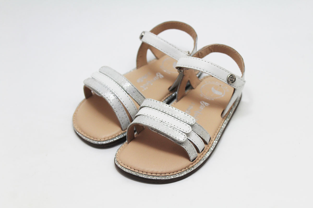 Sandalia tiras niña Barefoot by Chetto - Imagen 4