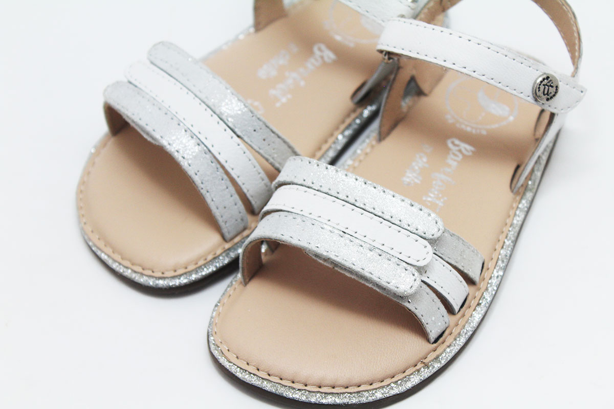 Sandalia tiras niña Barefoot by Chetto - Imagen 5