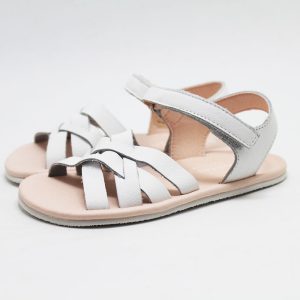 Sandalias Blanditos blanco tiras niña ITACA