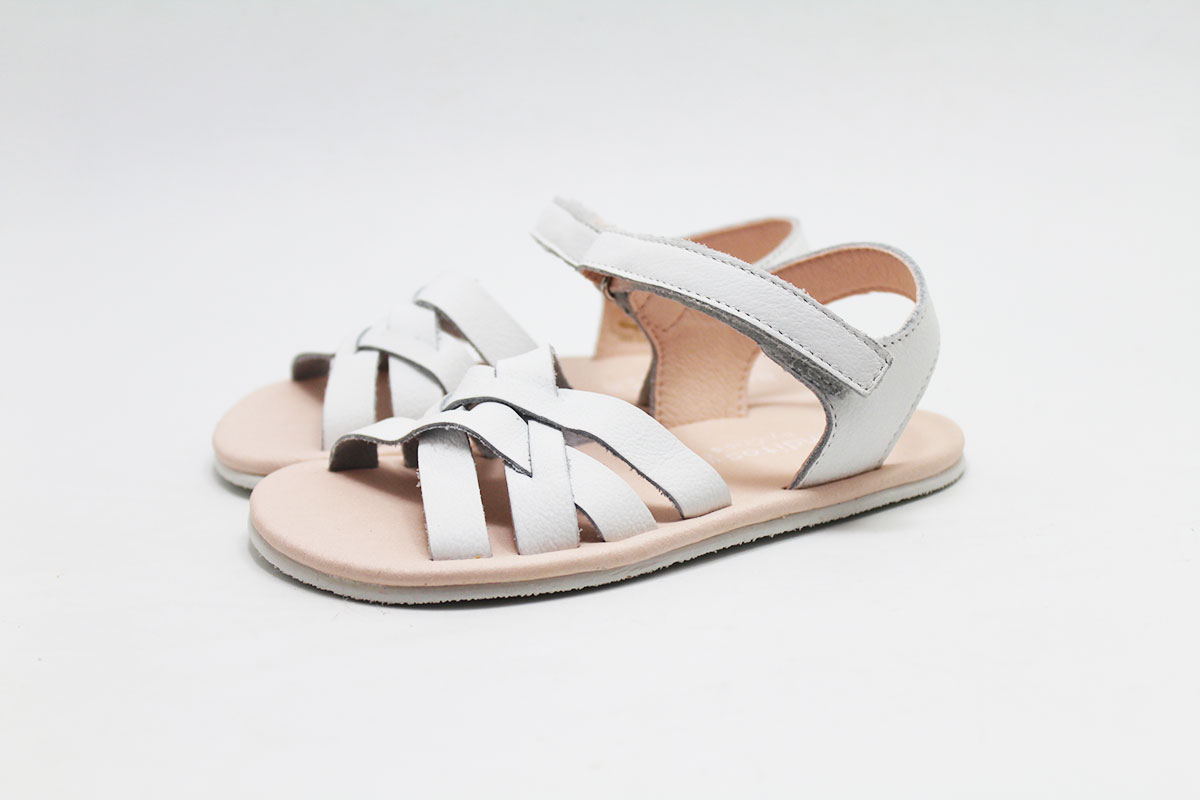 Sandalias Blanditos blanco tiras niña ITACA - Imagen 2