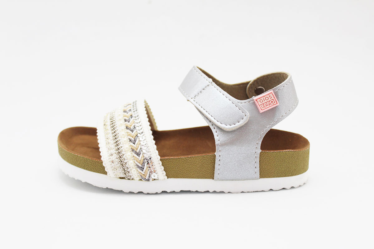 Sandalias anatomica perlitas blanco niña - Imagen 4
