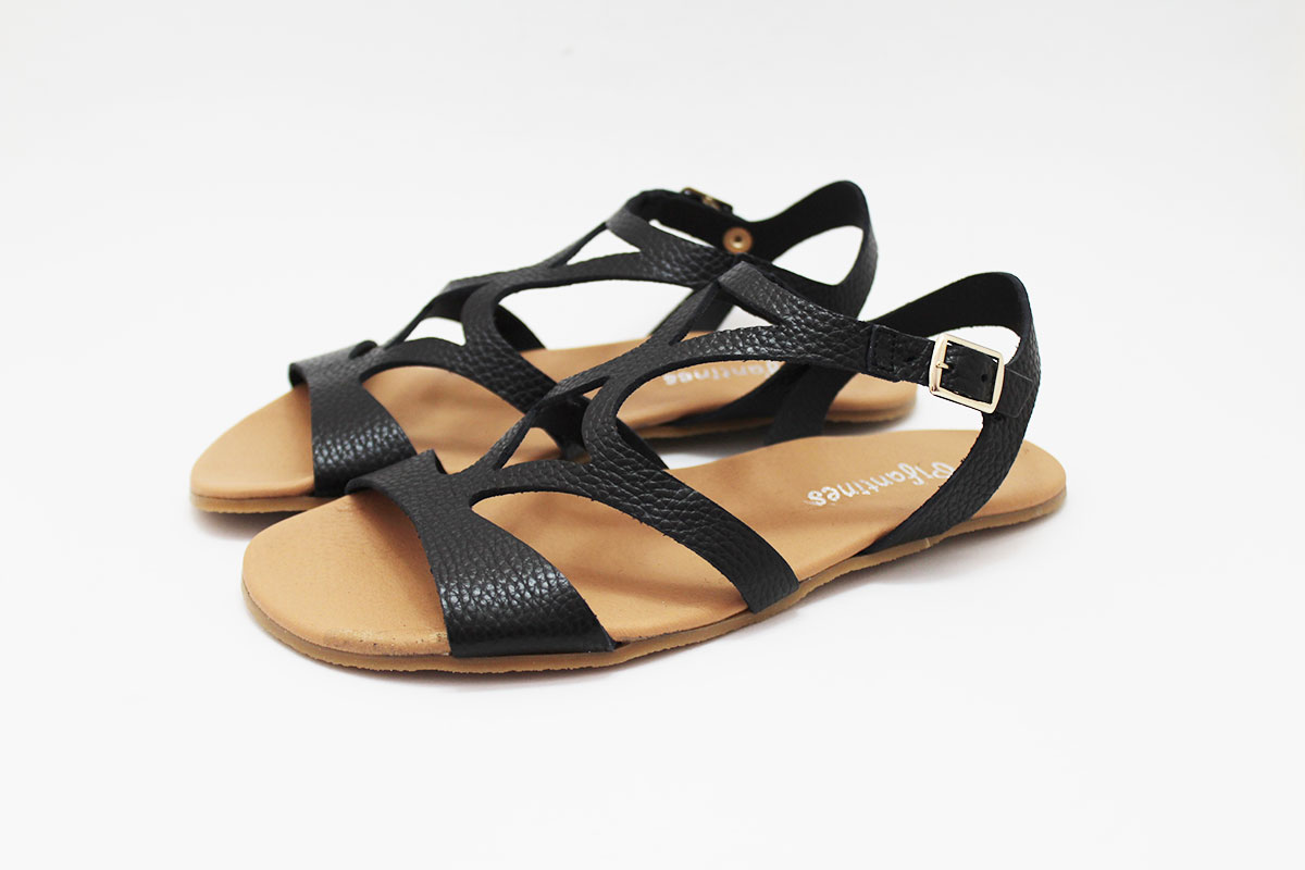 Sandalias barefoot mujer diseño tiras - Imagen 8