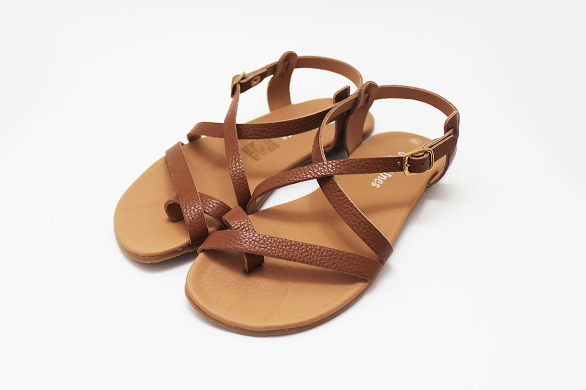 Sandalias barefoot mujer tiras entrelazadas - Imagen 8