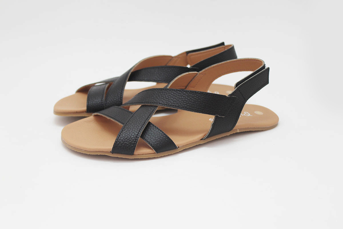 Sandalias barefoot mujer tiras - Imagen 4