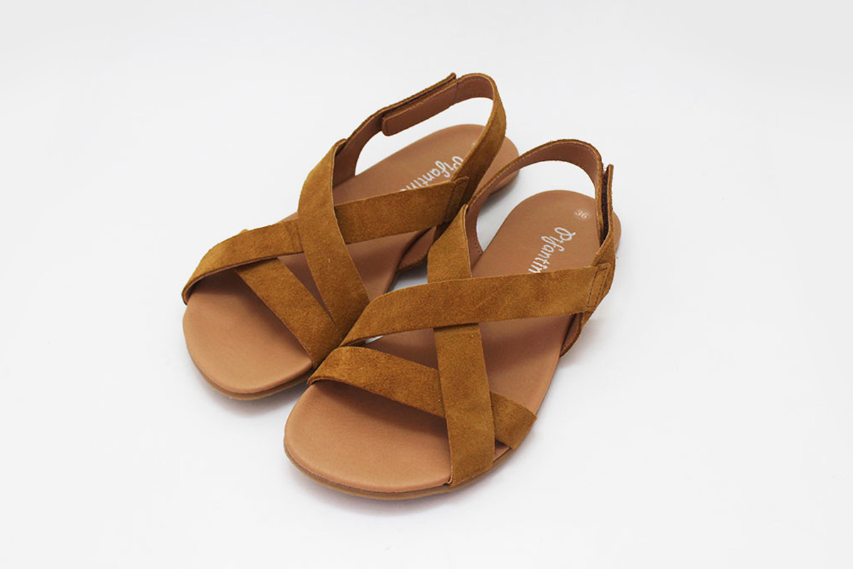 Sandalias barefoot mujer tiras - Imagen 8