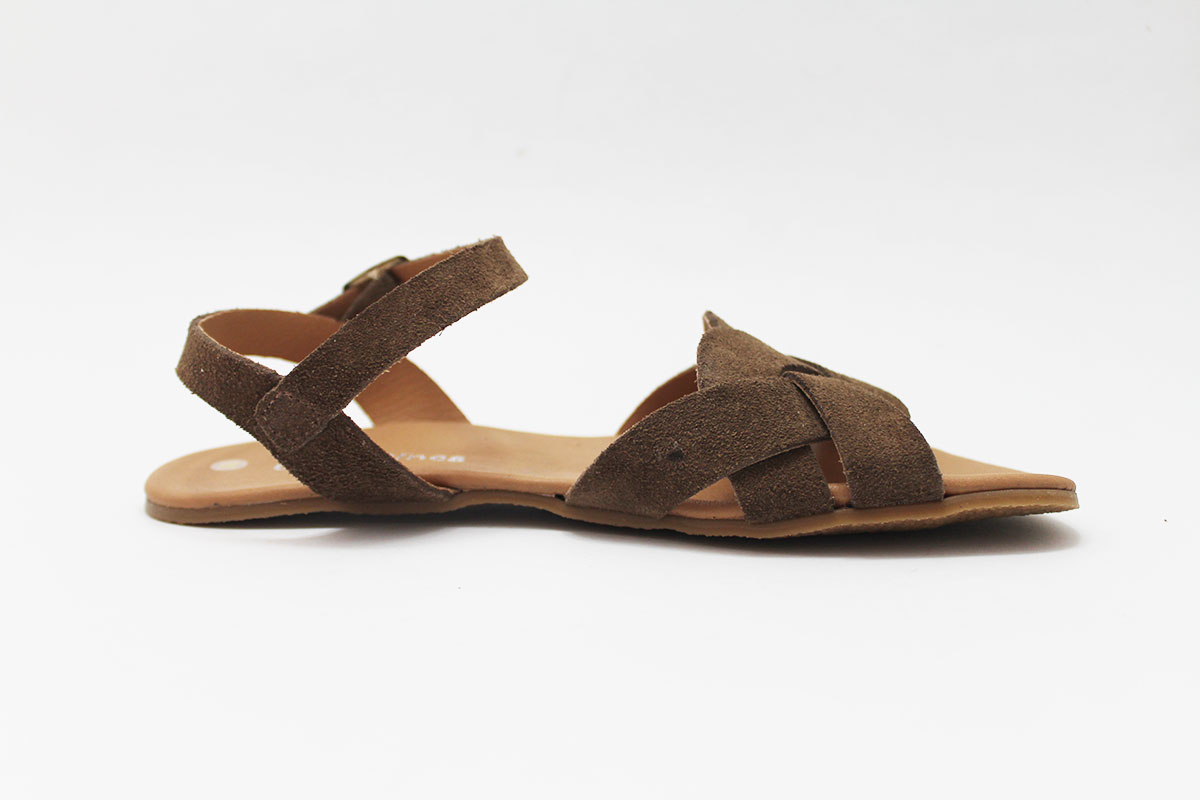 Sandalias barefoot mujer trenzado - Imagen 5