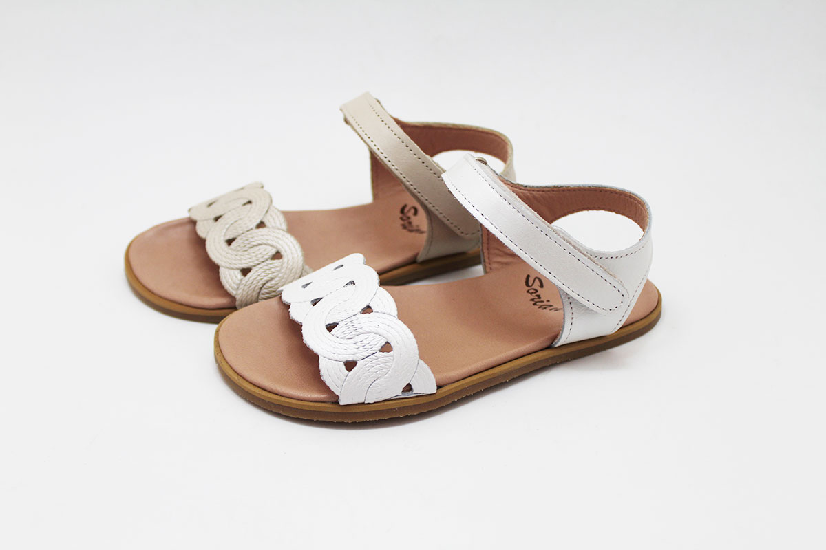 Sandalias barefoot niña diseño circulo - Imagen 3