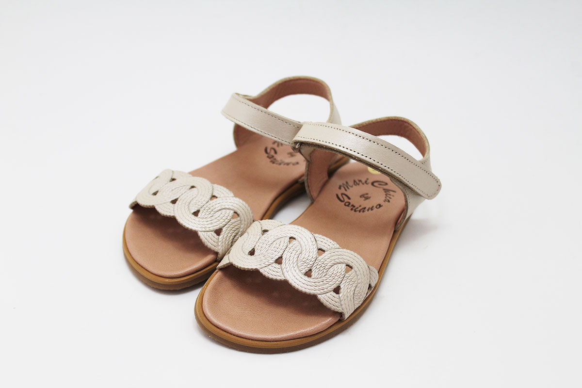Sandalias barefoot niña diseño circulo - Imagen 5