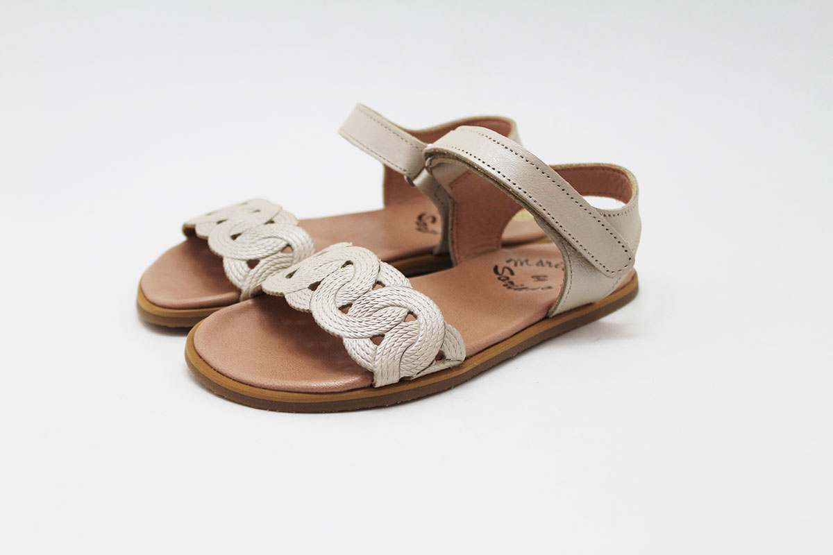 Sandalias barefoot niña diseño circulo - Imagen 6