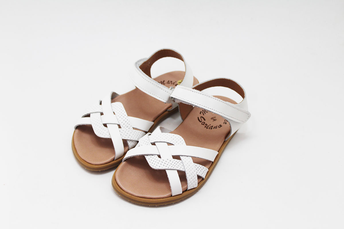 Sandalias barefoot niña tiras entrelazadas - Imagen 8