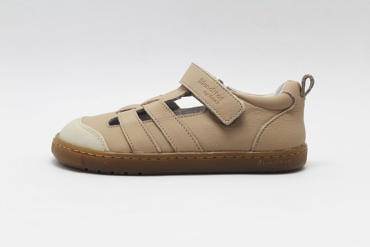 Sandalias beige Blanditos by Crios Milos - Imagen 4
