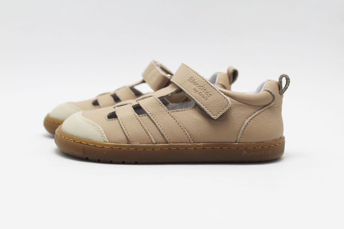 Sandalias beige Blanditos by Crios Milos - Imagen 3